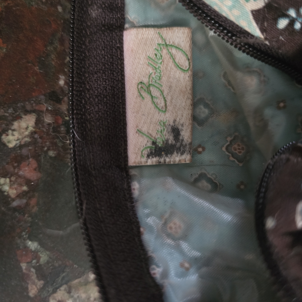 Java Blue Vera Bradley Makeup Bag - image 4